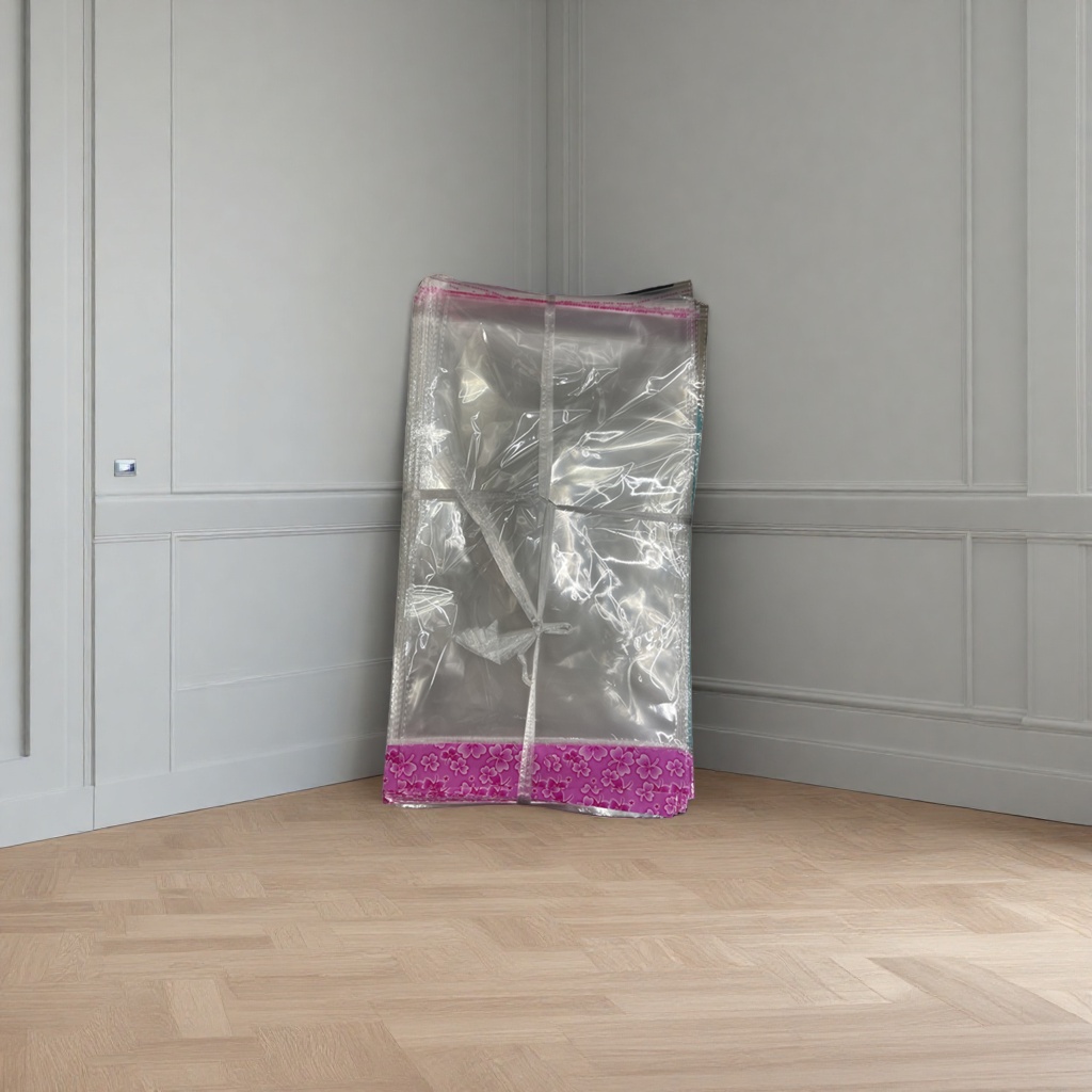 Transparent plastic bags, food-grade large, thickened, reusable packaging bags for household use Application Scenario