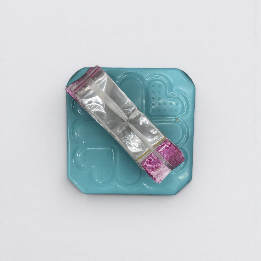 Transparent plastic bags, food-grade large, thickened, reusable storage bags