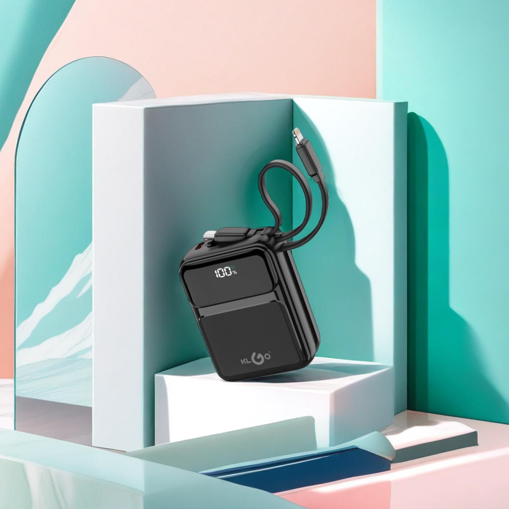 KLGO portable power bank 10000mAh large-capacity fast-charging mobile power bank Application Scenario
