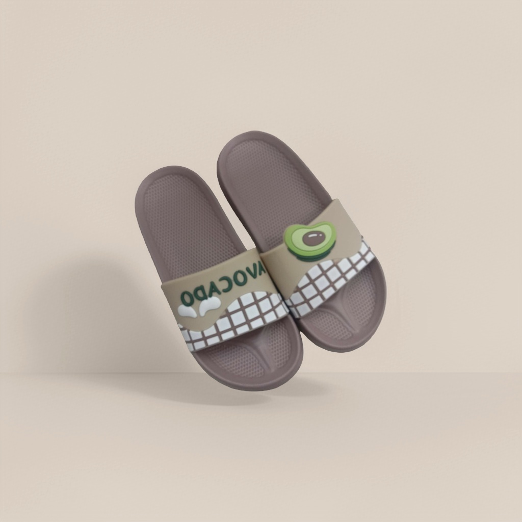 Cute avocado patterned soft-soled slippers, comfortable and anti-slip home slippers Application Scenario