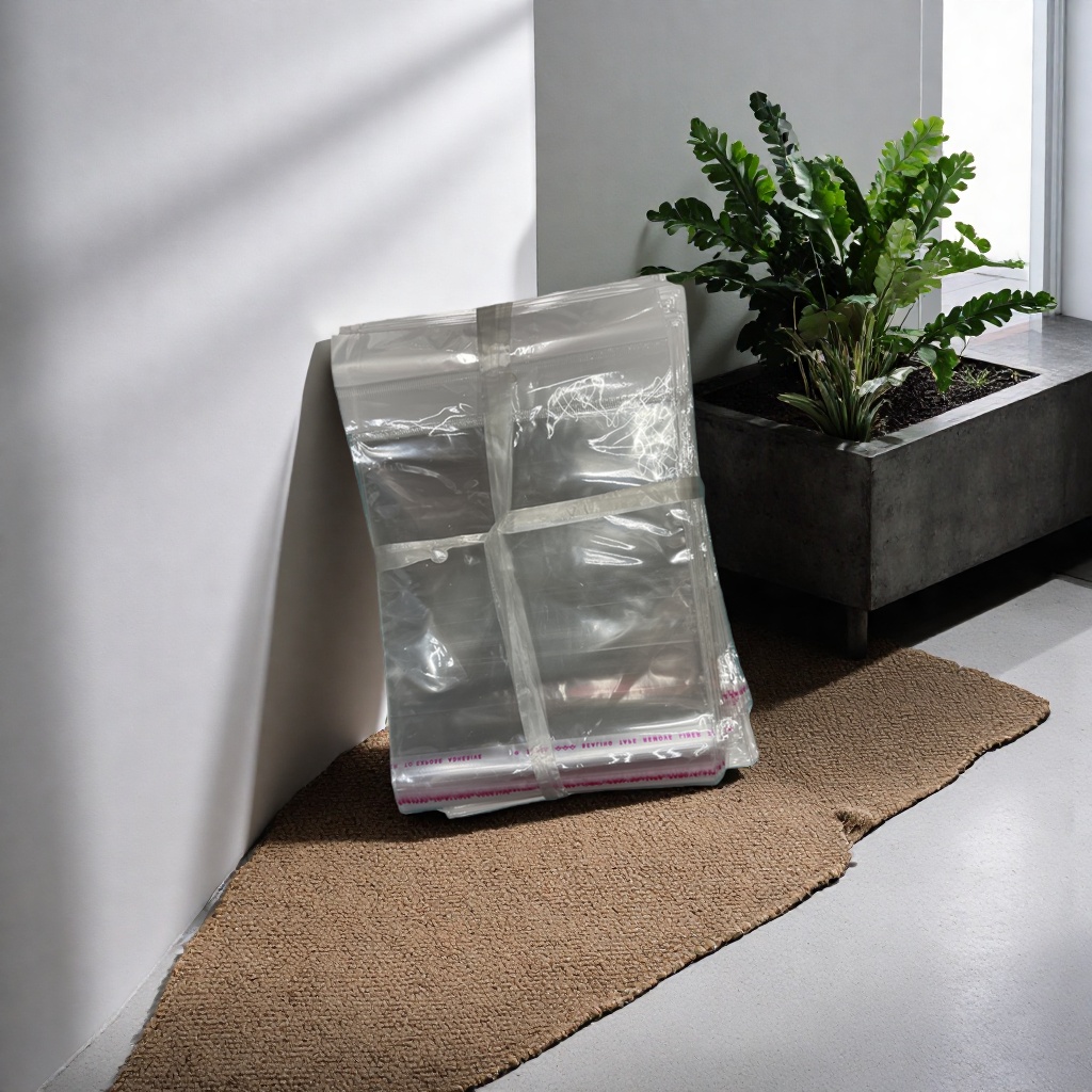 Transparent plastic bags, food-grade large sealed bags, fresh-keeping bags, reusable, leak-proof and moisture-proof details Picture