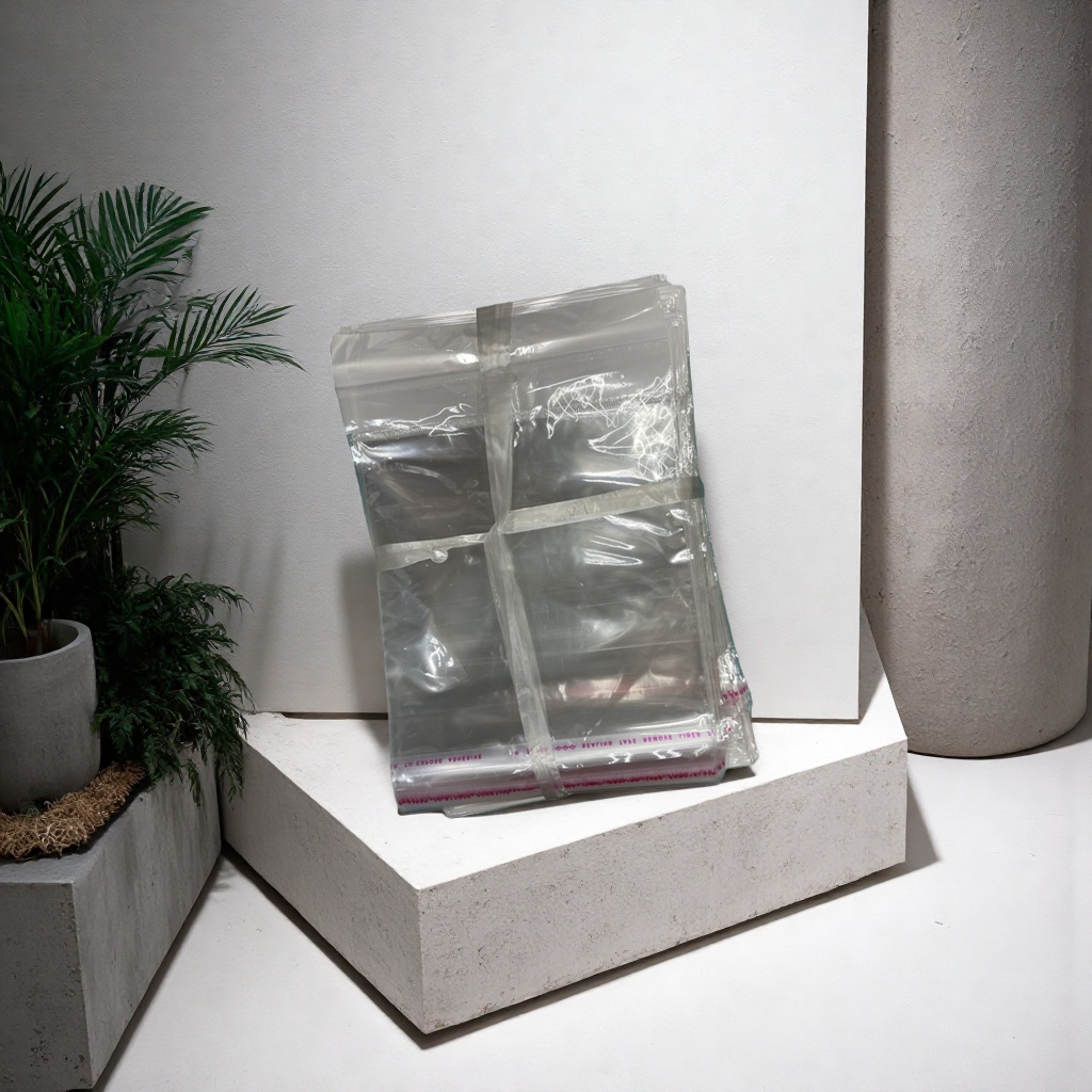 Transparent plastic bags, food-grade large sealed bags, fresh-keeping bags, reusable, leak-proof and moisture-proof Specification image