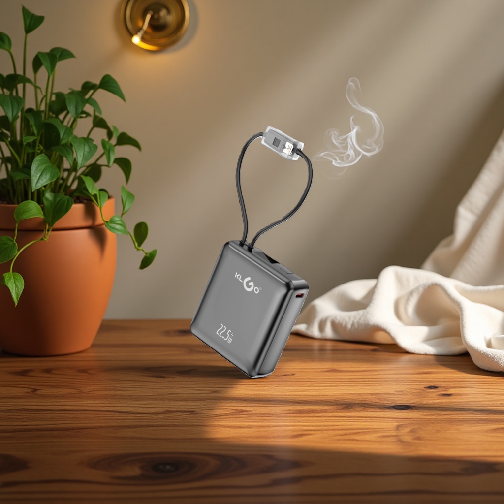 KLGO Portable 22.5W fast charging power bank 10000mAh mobile power bank Application Scenario