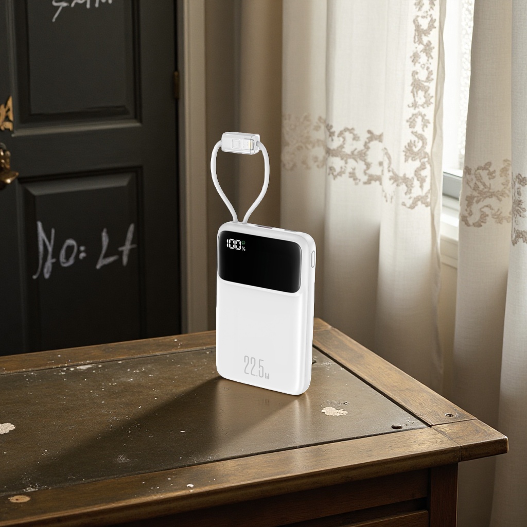 Portable power bank, 20,000 mah large-capacity fast charging mobile power bank, travel charger Application Scenario
