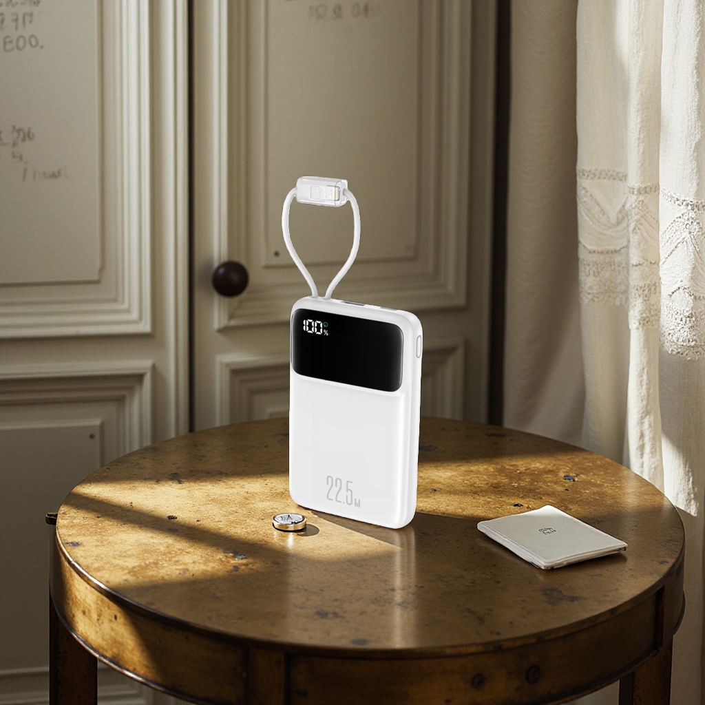 Portable power bank, 20,000 mah large-capacity fast charging mobile power bank, travel charger Specification image