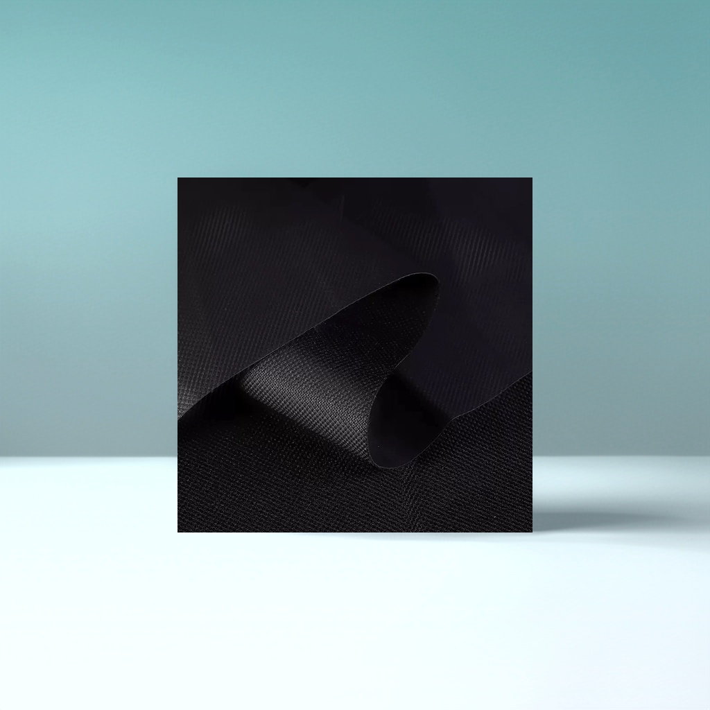 黑色涤纶三分格色丁面料布料柔软保暖透气新色系