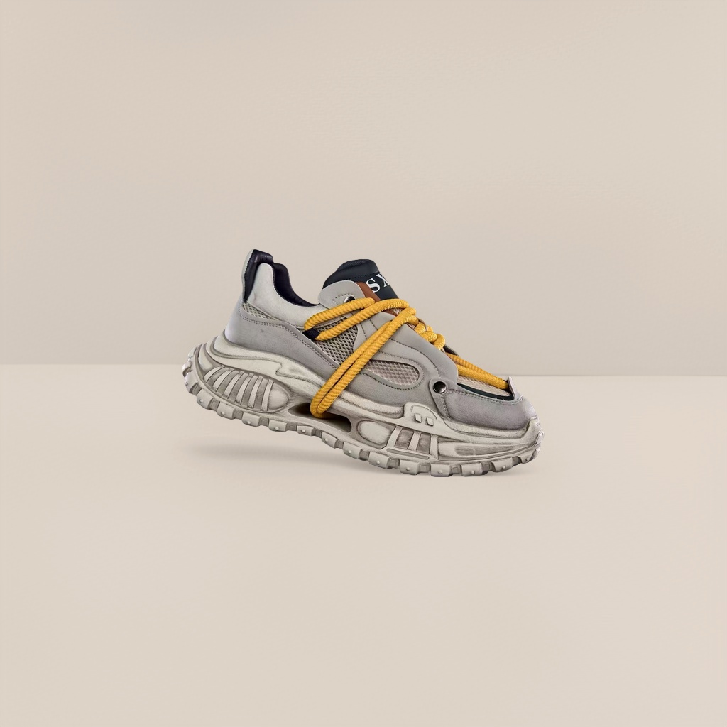 Men's breathable and lightweight running shoes for daily wear details Picture