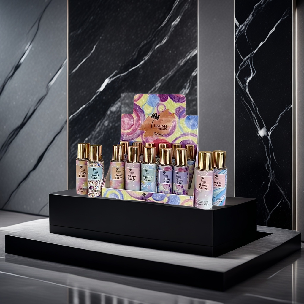 LISHAN COLOR Delux Perfume Bottle Women's Fragrance Gift Box