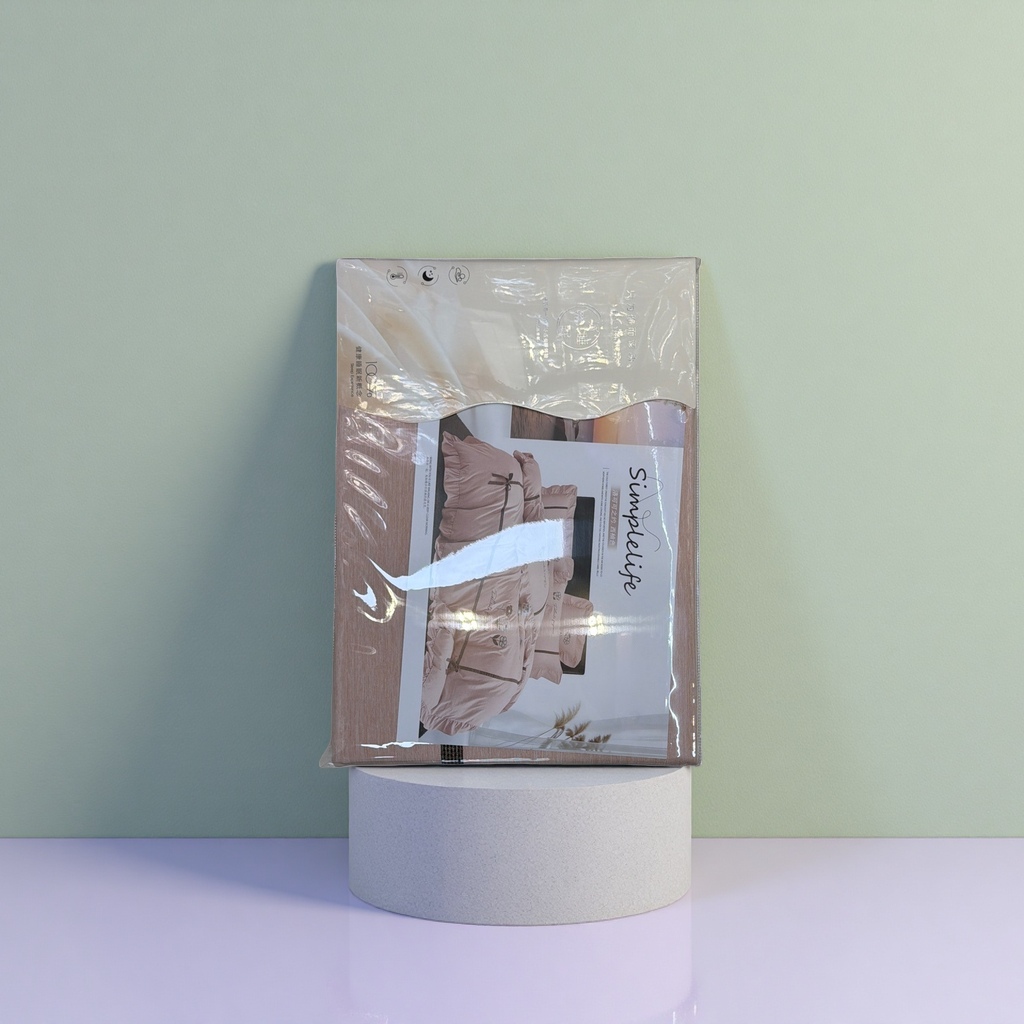 床品套件包装盒加厚防尘保护箱家用收纳储物盒