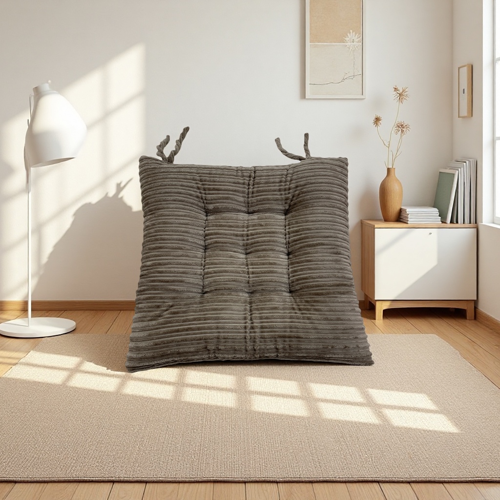 Brown striped car seat cushion, anti-slip and breathable seat cushion, thickened comfortable seat cushion Application Scenario