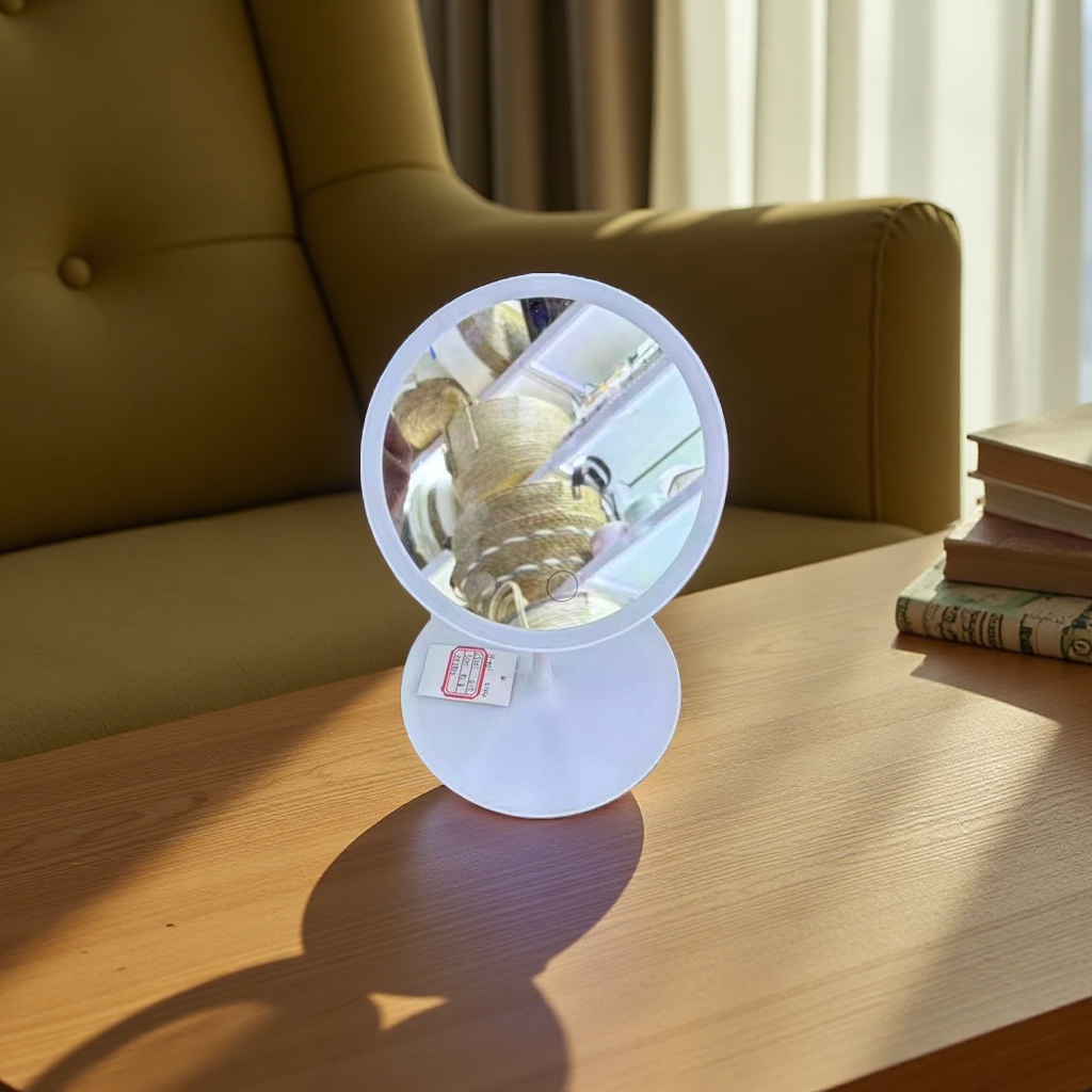 Round mirror, simple and fashionable home decoration mirror, anti-fog bathroom mirror Application Scenario