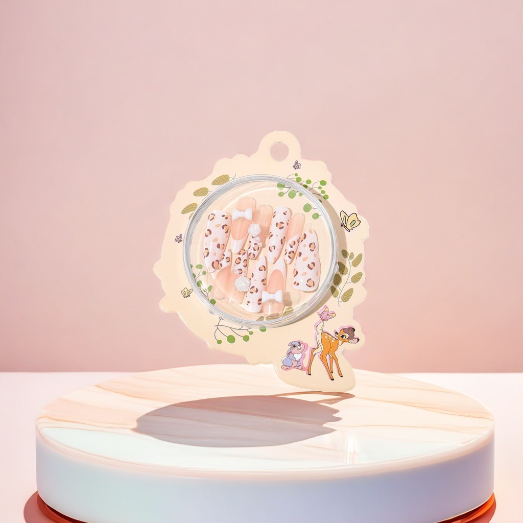 Cartoon-style nail patches, cute stickers, nail decoration patches, washable details Picture