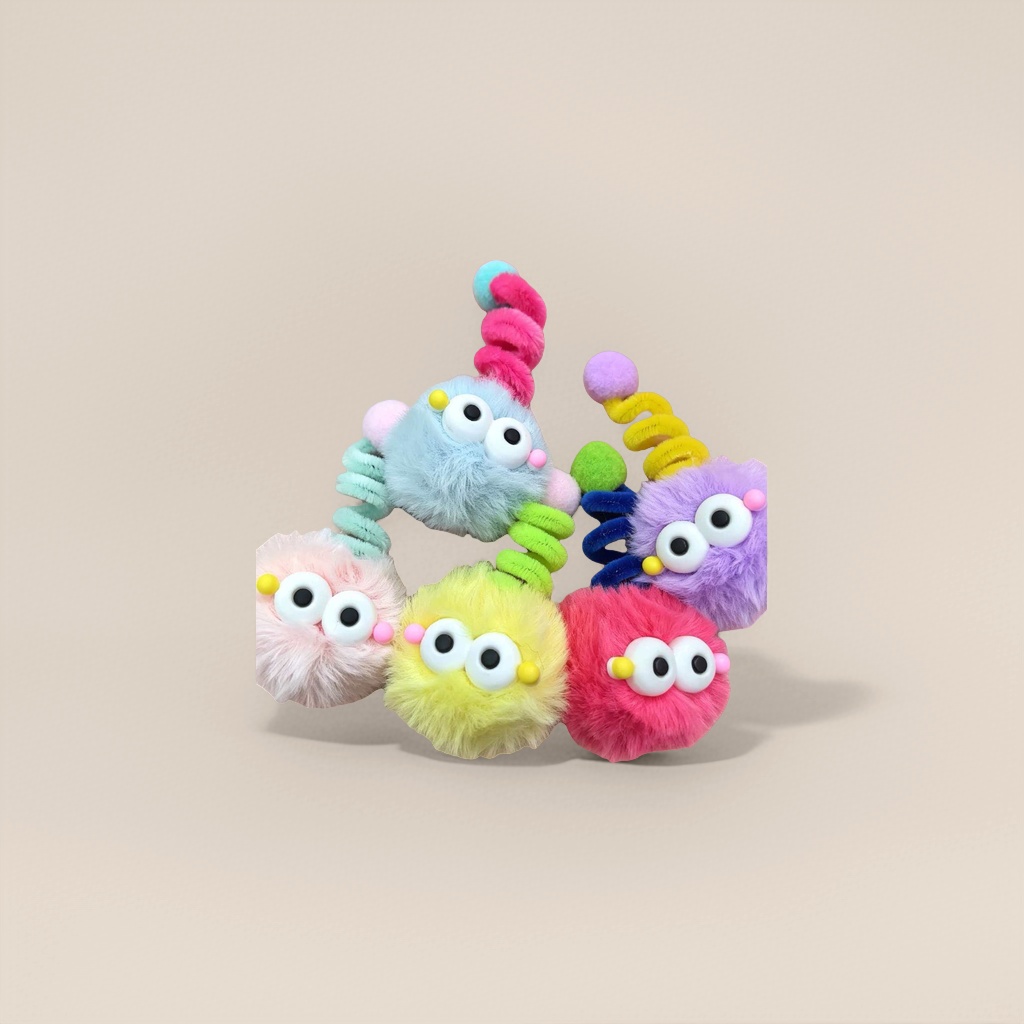 Plush toy hair bands, cute little rabbit hair bands, fashionable hair accessories for female students, spring and summer 111958469 details Picture