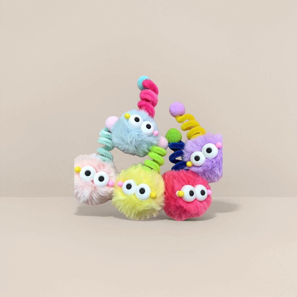 Plush toy hair bands, cute little rabbit hair bands, fashionable hair accessories for female students, spring and summer 111958469 Specification image