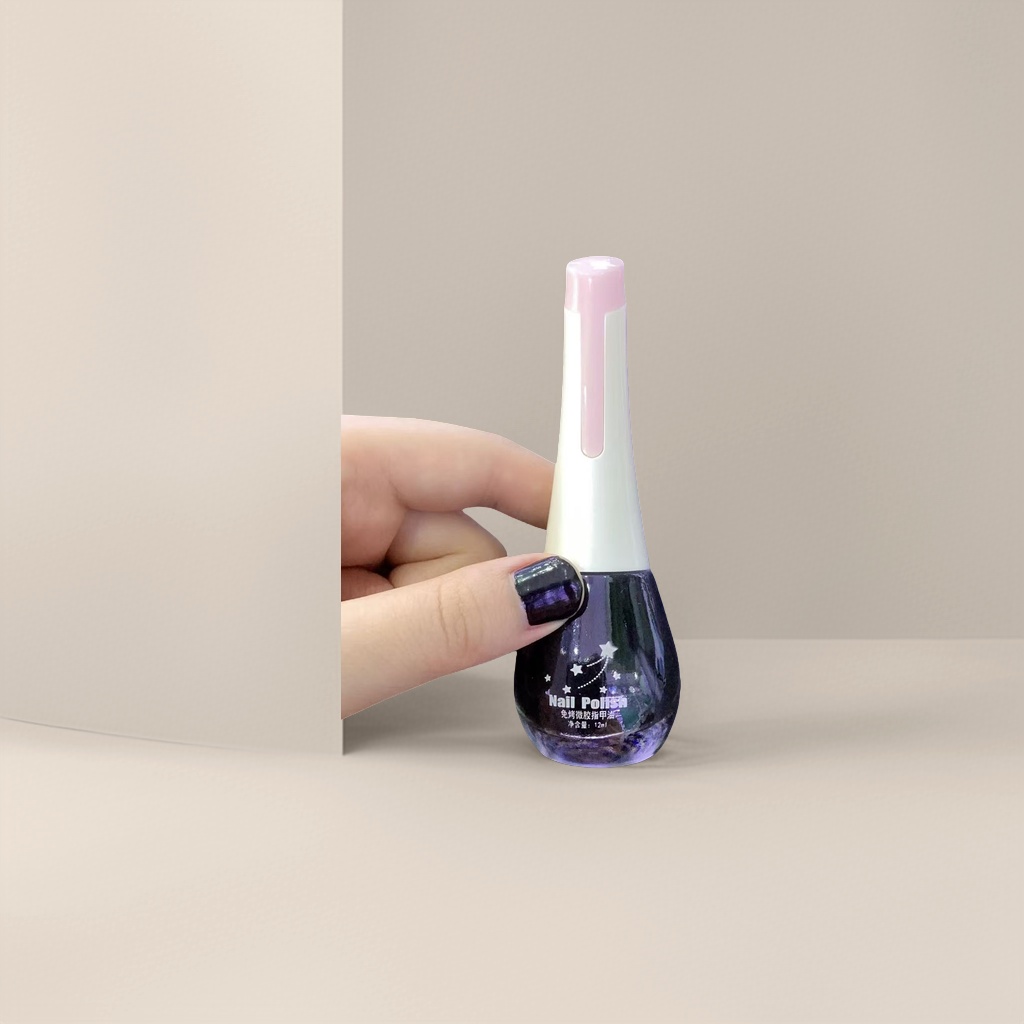 Bottled nail polish is long-lasting and does not fade. Bright nail polish, colored nail polish, nail care products Application Scenario