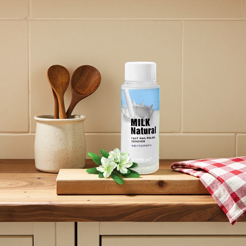 Natural nourishing nail removal bottle product