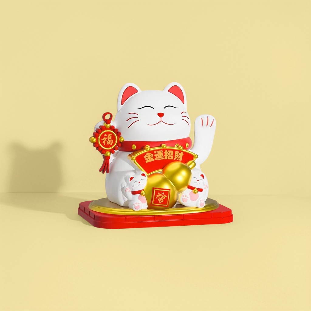 招财猫摆件招财纳福好运摆件家居装饰品
