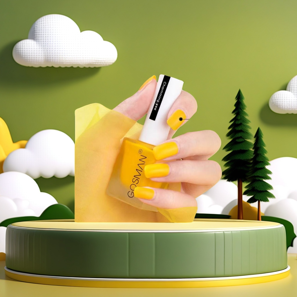 Close-up of hand nail oil: Long-lasting, non-fading, whitening, moisturizing and protecting nails Application Scenario