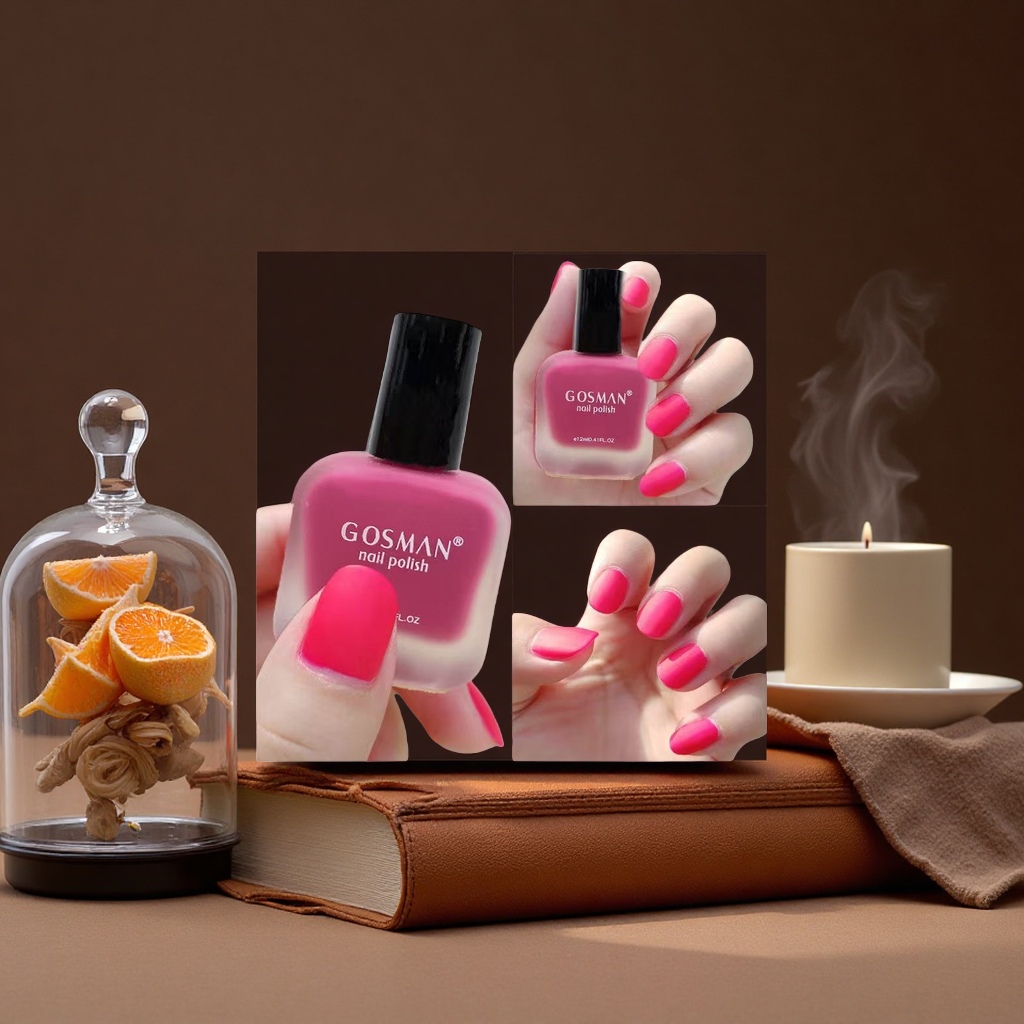 GOSMAN nail Polish bottle's colored nail polish never fades
