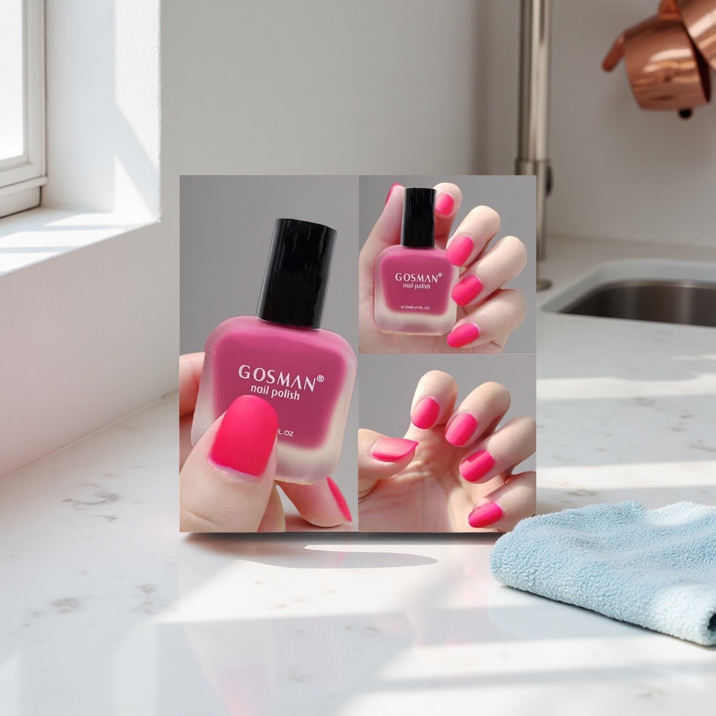 GOSMAN nail Polish bottle's colored nail polish never fades Specification image