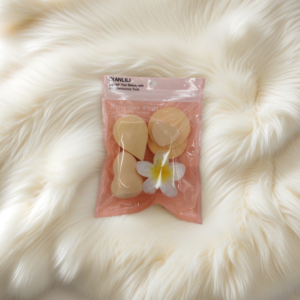Hot-selling powder puff grab set for beauty egg powder puff, soft and highly absorbent 141141169