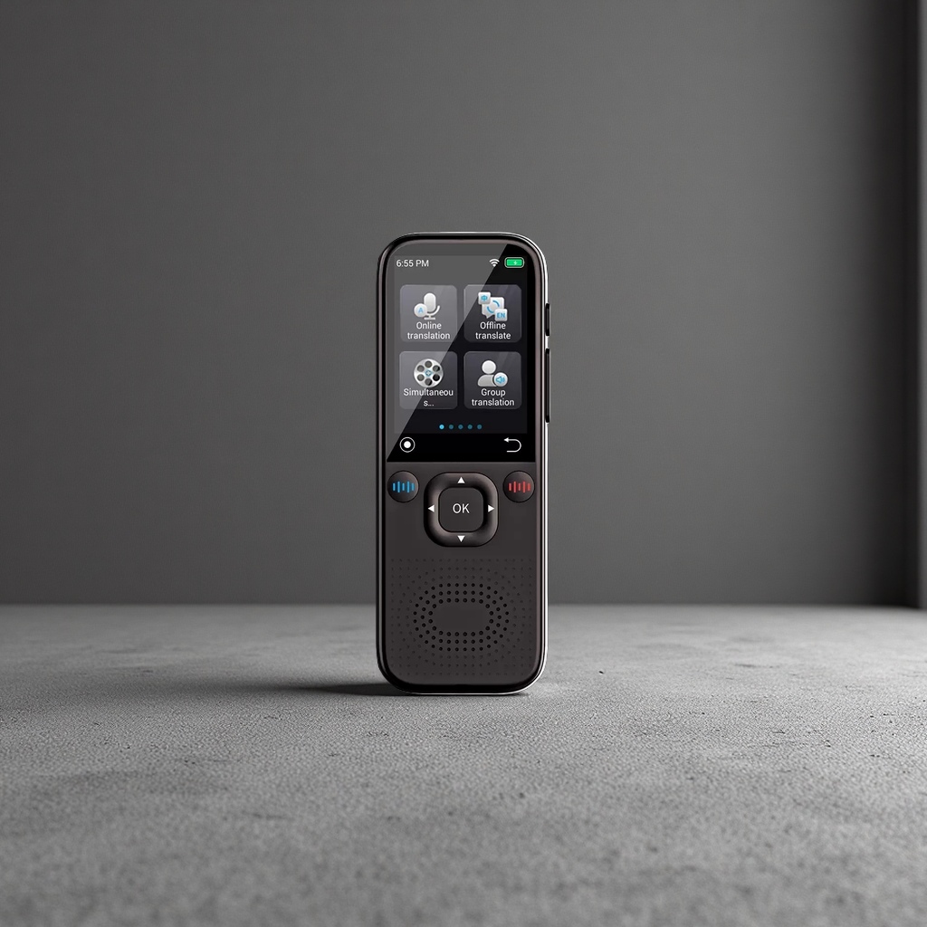 The intelligent translation machine is a portable bilingual translation tool