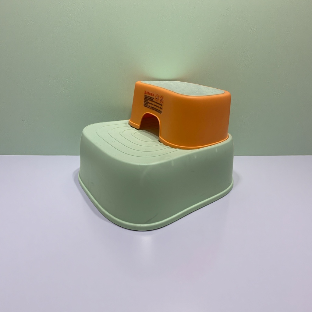 Children's special footstool, raised anti-slip small stool, safe and stable walking assistant details Picture