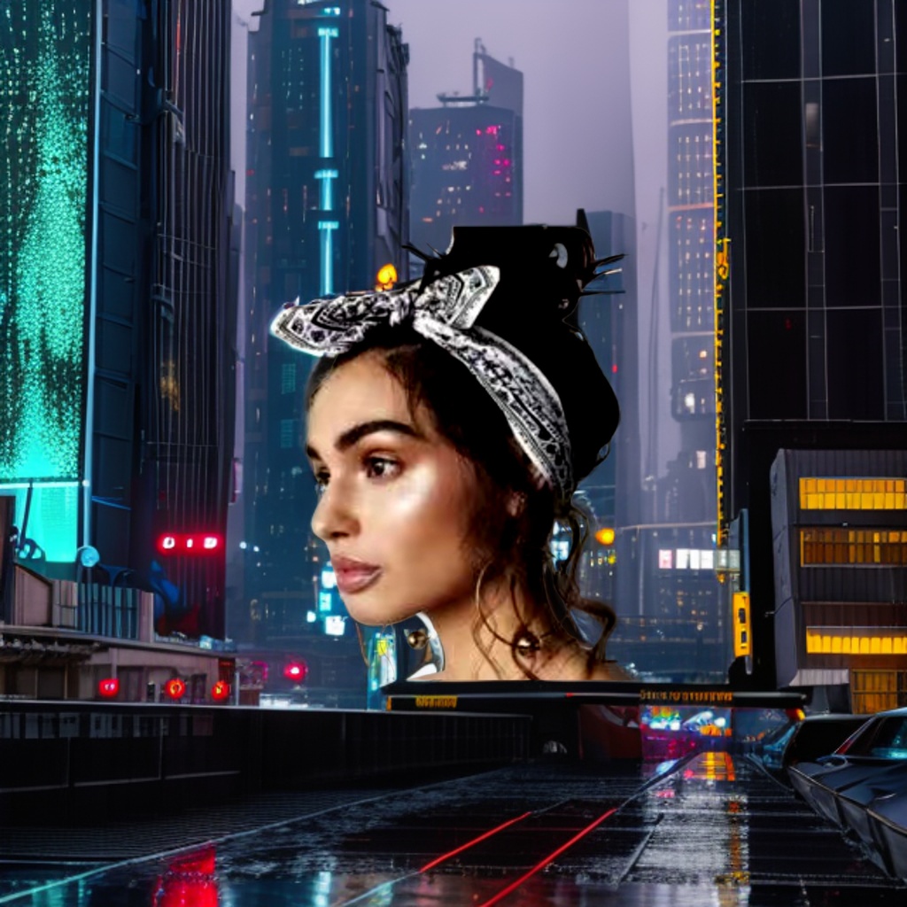 Blue headscarf, portrait photography props, headscarf fashion accessories, artistic headscarf 152710733 Specification image