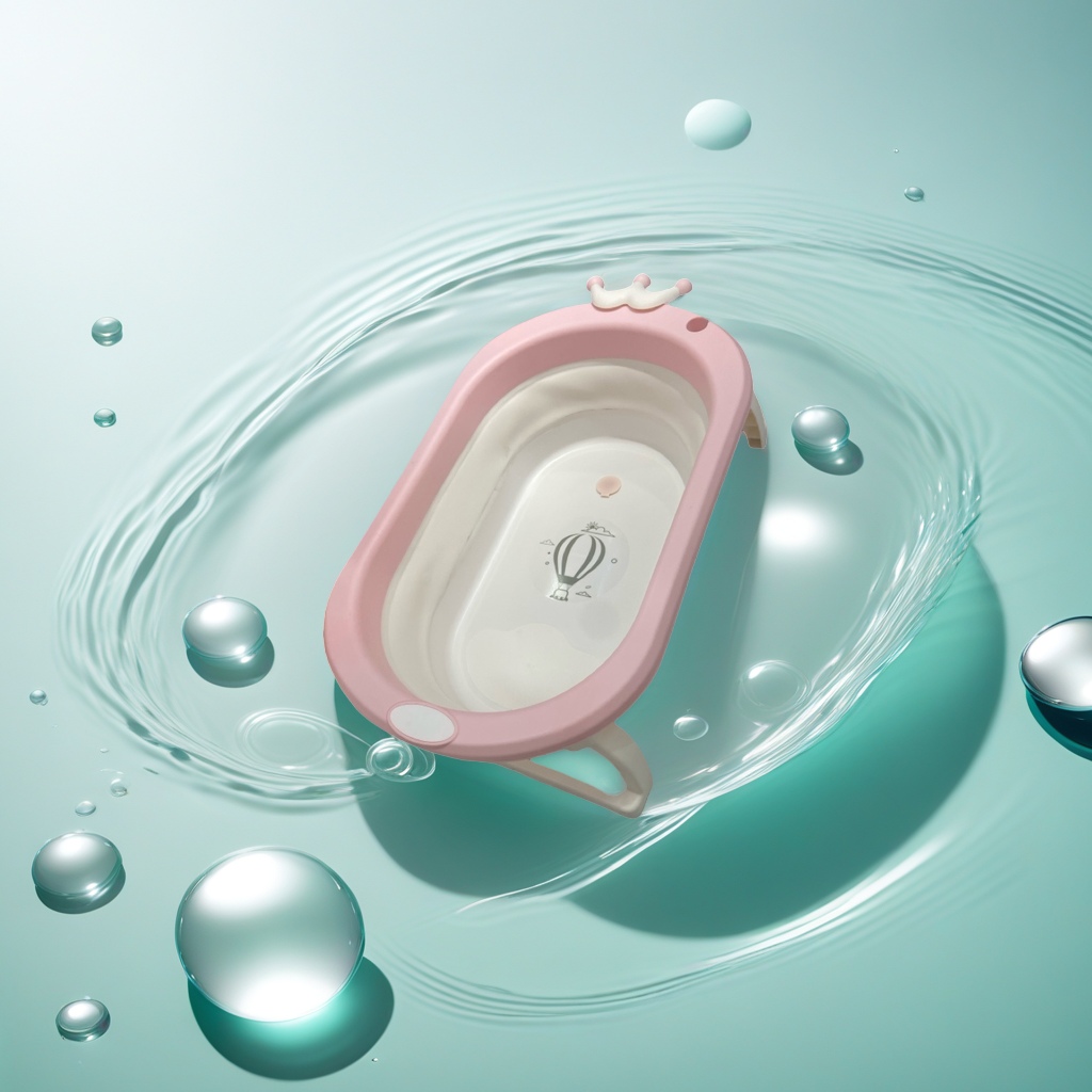 Folding bath basin, baby bath basin Specification image