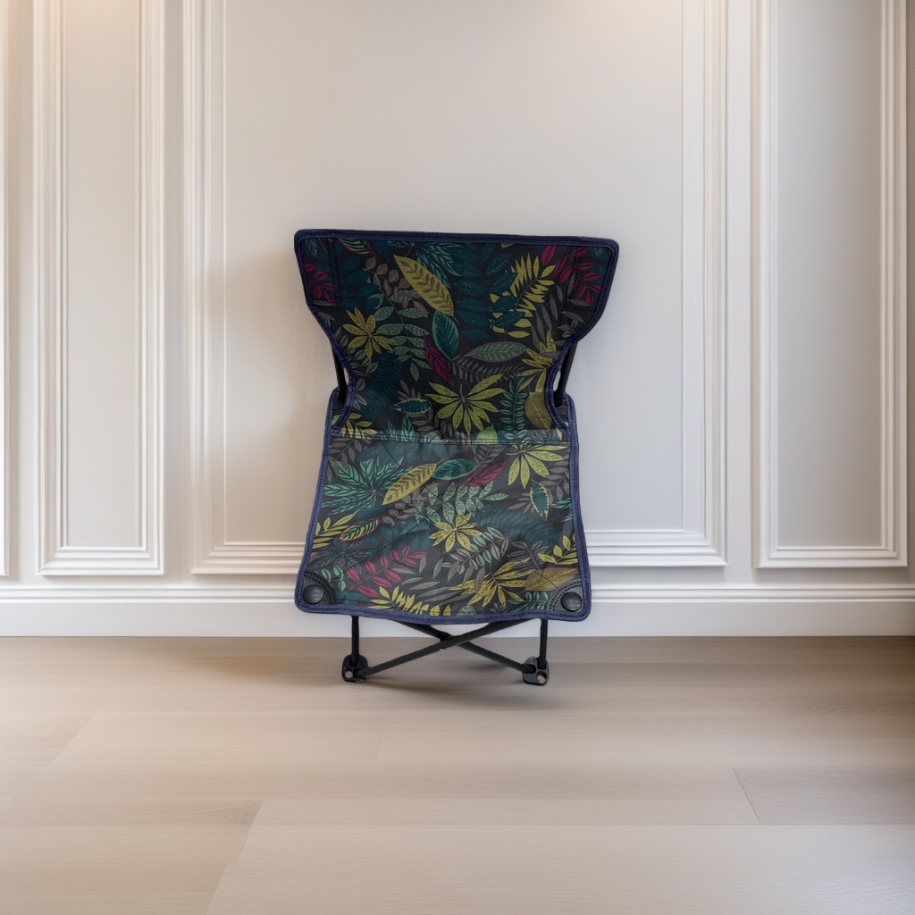 The folding chair is a lightweight and comfortable portable chair for home and outdoor use details Picture