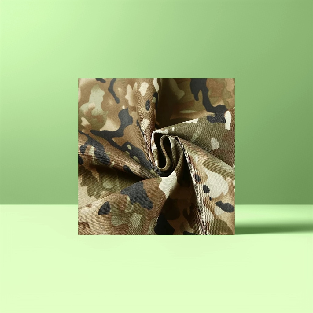 New camouflage printed fabric with ink-wash cloud pattern and twill, Oxford cloth tent fabric 210D Oxford cloth fabric details Picture