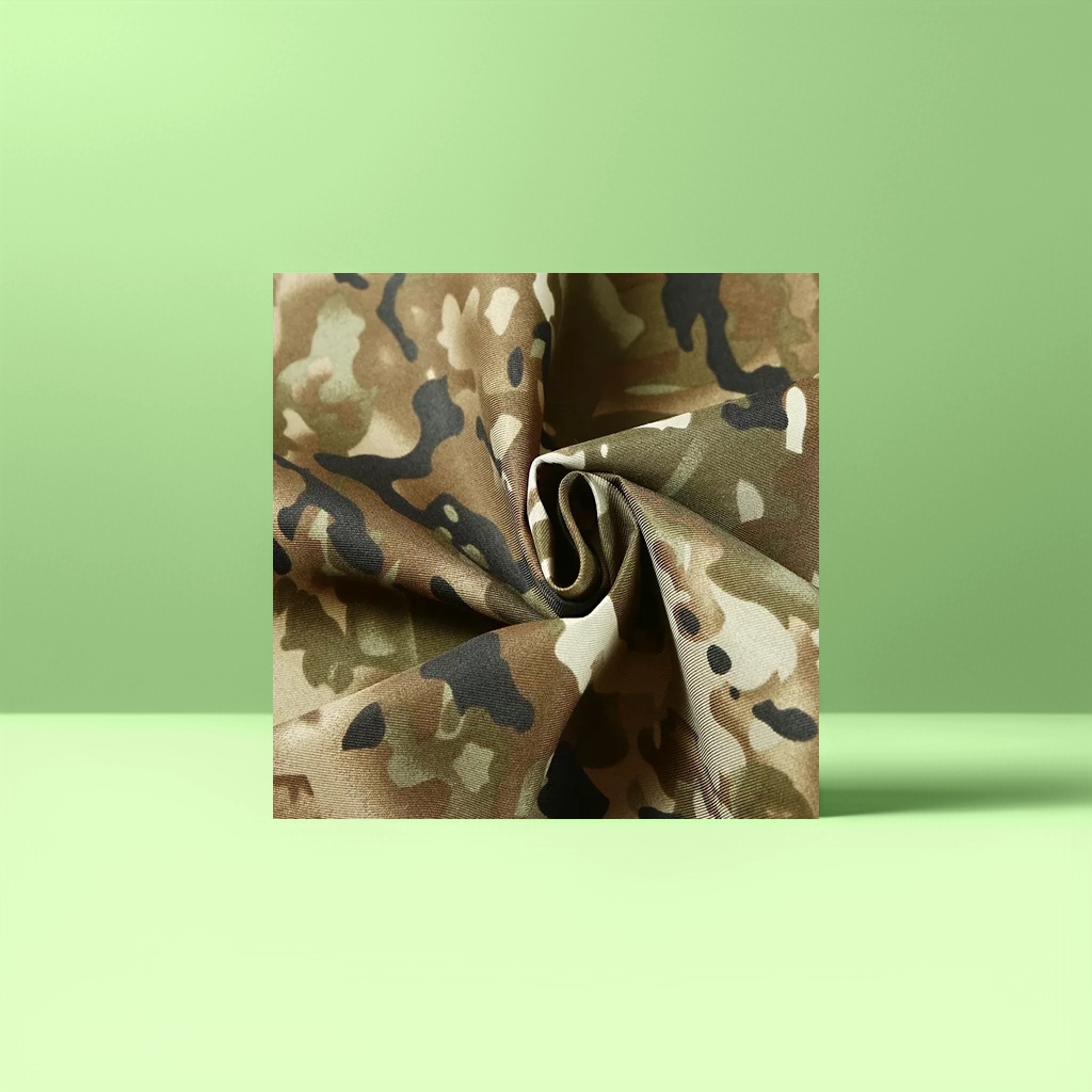 New camouflage printed fabric with ink-wash cloud pattern and twill, Oxford cloth tent fabric 210D Oxford cloth fabric Application Scenario