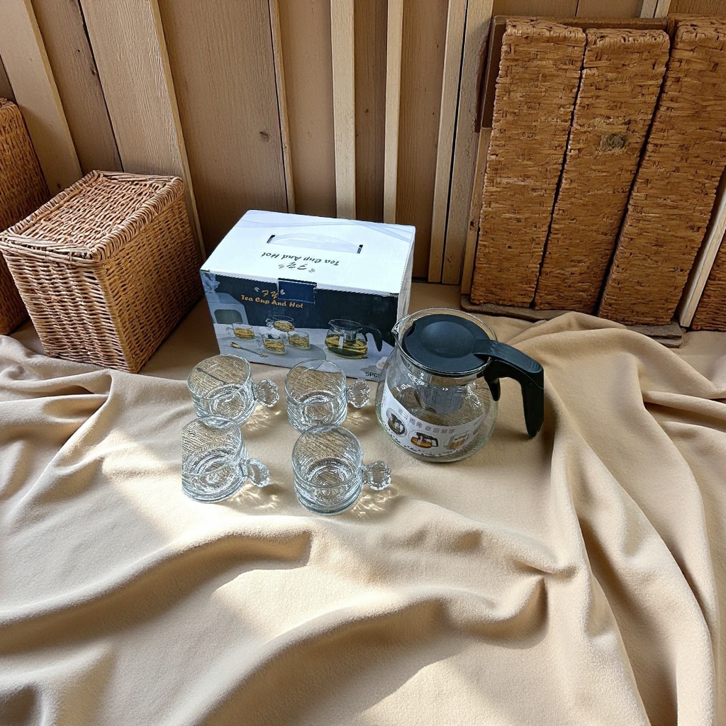 茶具套装玻璃茶壶配四只玻璃茶杯家用办公泡茶用品171144645茶具套装茶具高档茶具高端茶具茶壶产品图