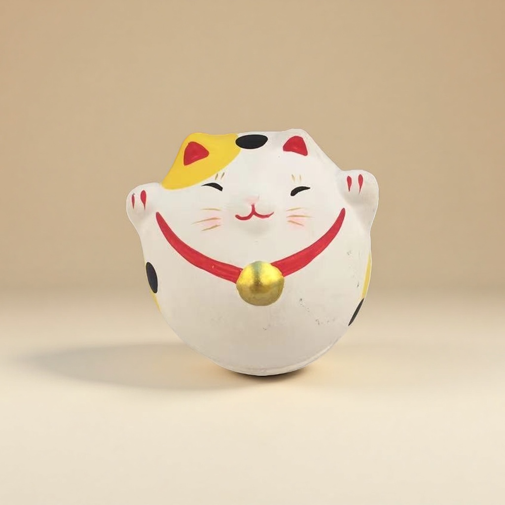 招财猫摆件招财纳福家居装饰摆件好运猫咪