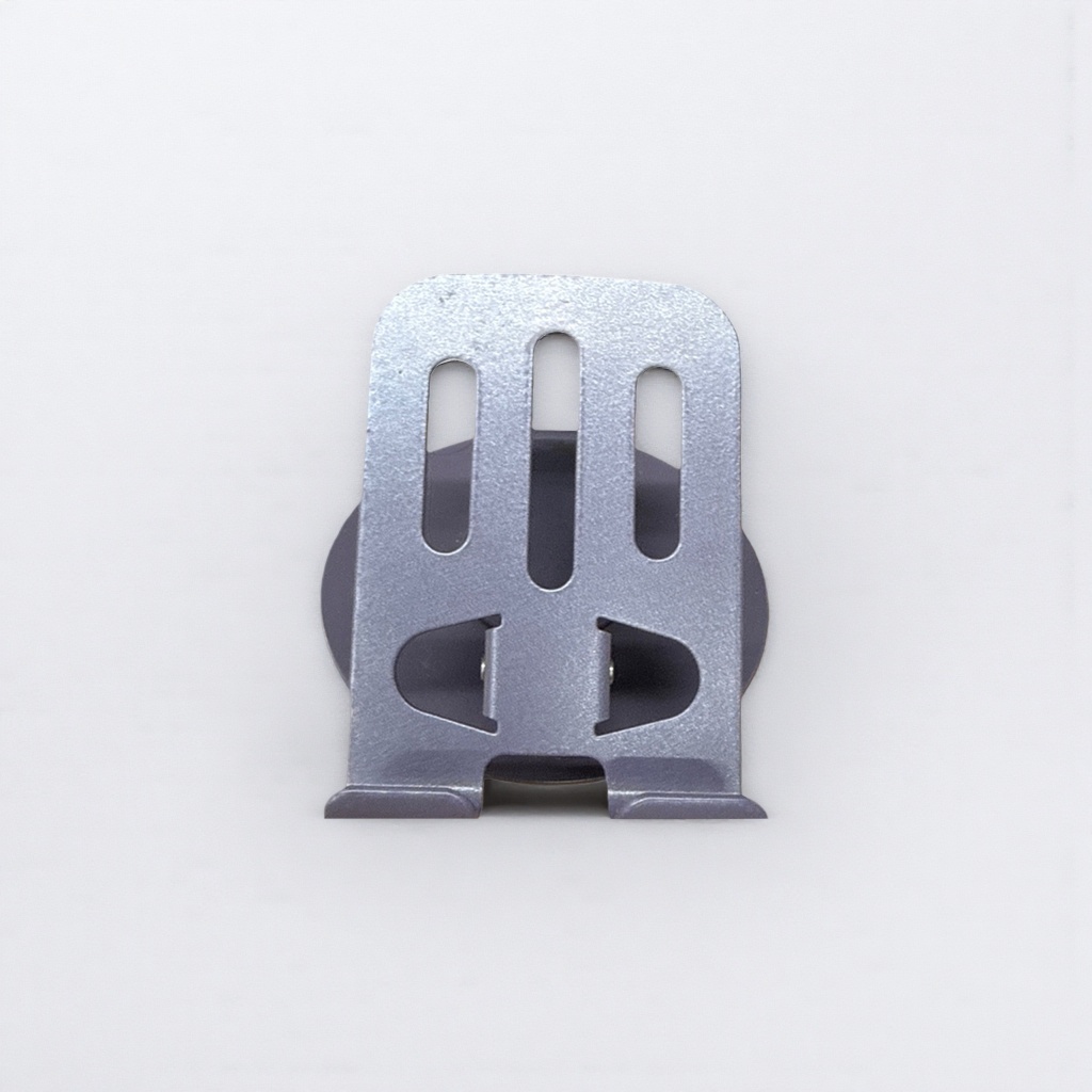 Portable anti-slip metal phone stand with car suction cup and multi-angle adjustment Specification image