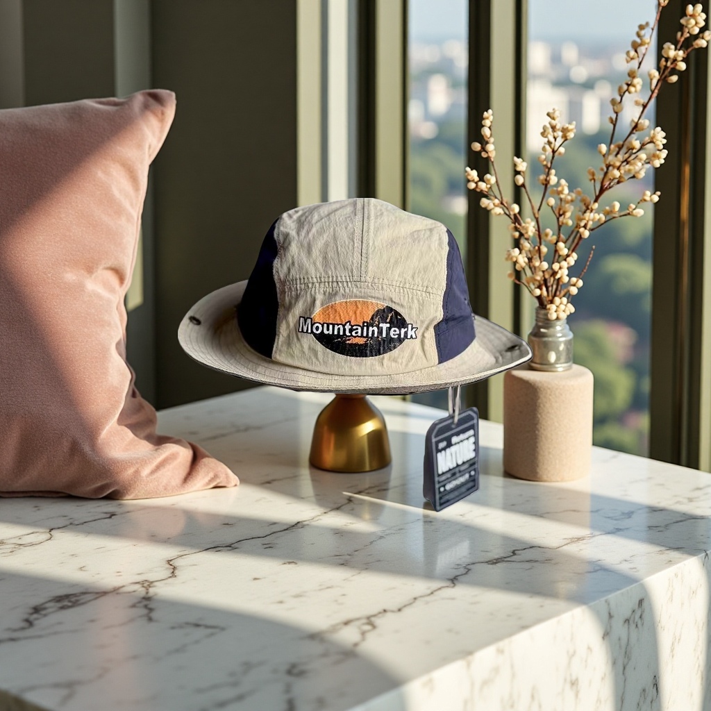 Fisherman's hat, casual sun hat, summer breathable sun protection hat, suitable for both men and women details Picture