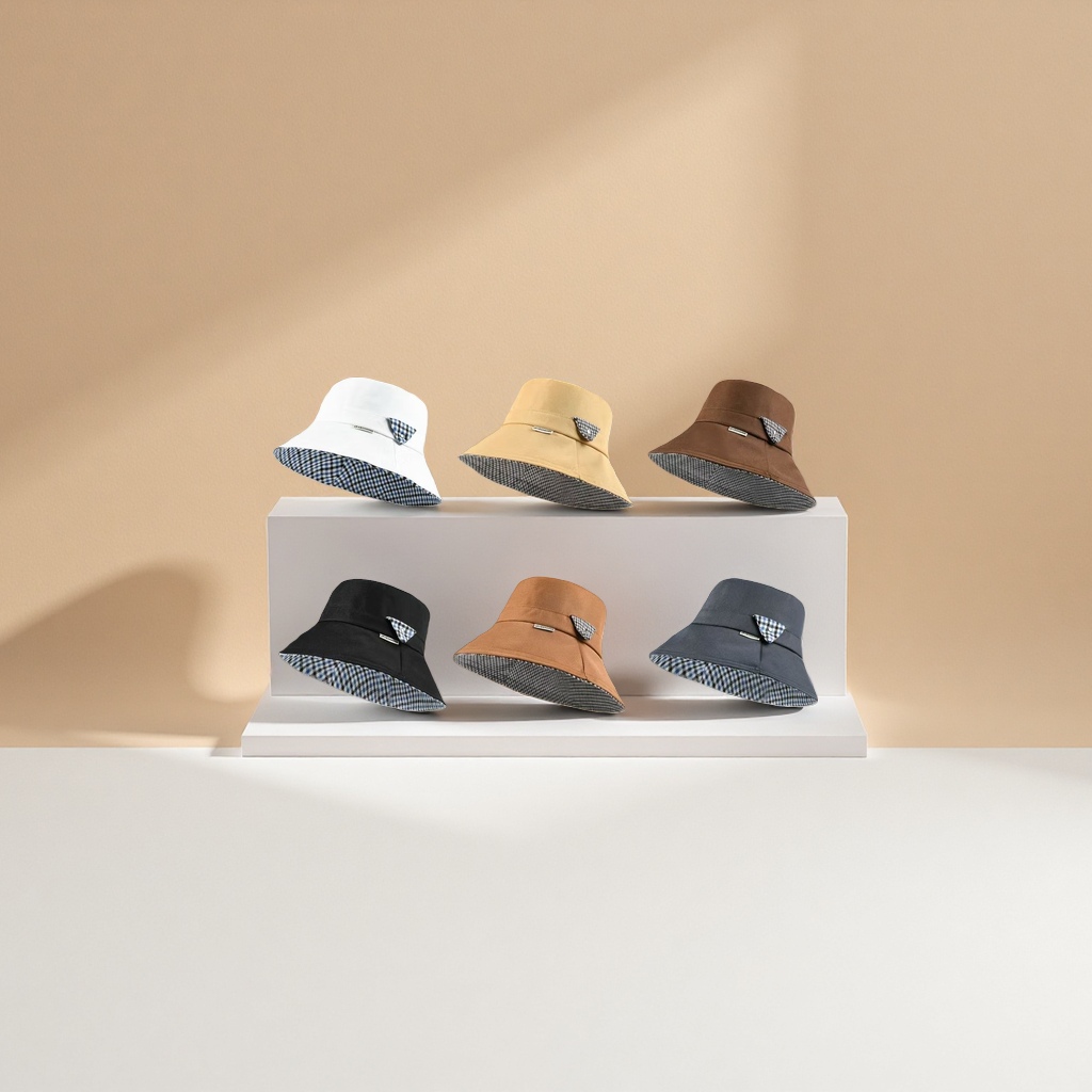 Men's fashionable and casual fisherman's hat for spring and summer details Picture