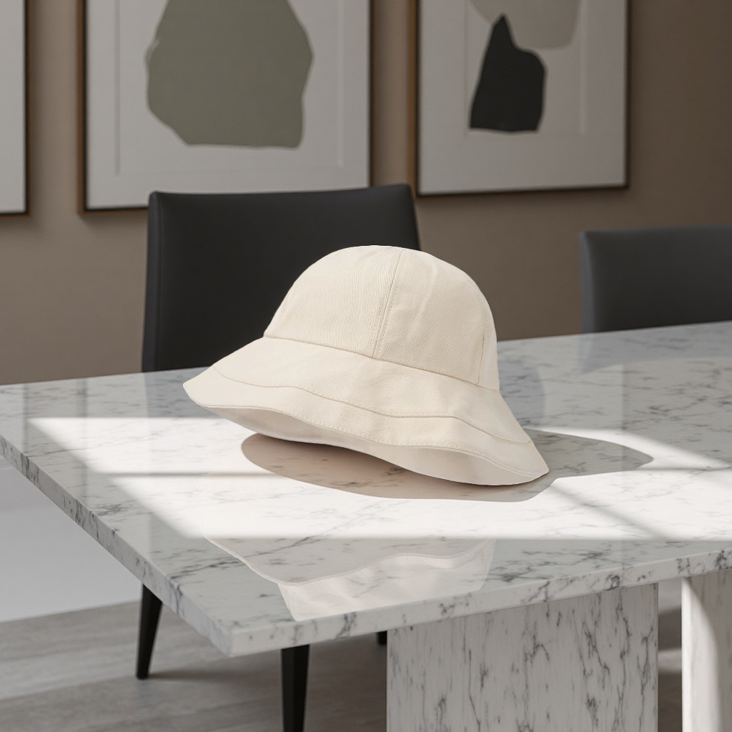 Black fisherman's hat, sun hat, summer breathable casual hat, sun protection hat, summer hat Application Scenario