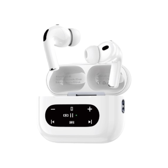 Wireless headphones with Bluetooth 50, high-definition sound quality, noise-cancelling, long battery life when worn during sports Item Picture