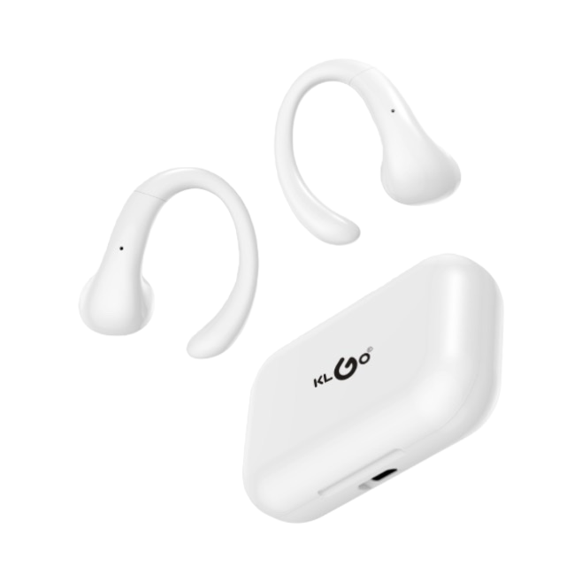 KLGO wireless headphones with charging case, noise-cancelling, clear sound quality, portable Bluetooth 50 Item Picture