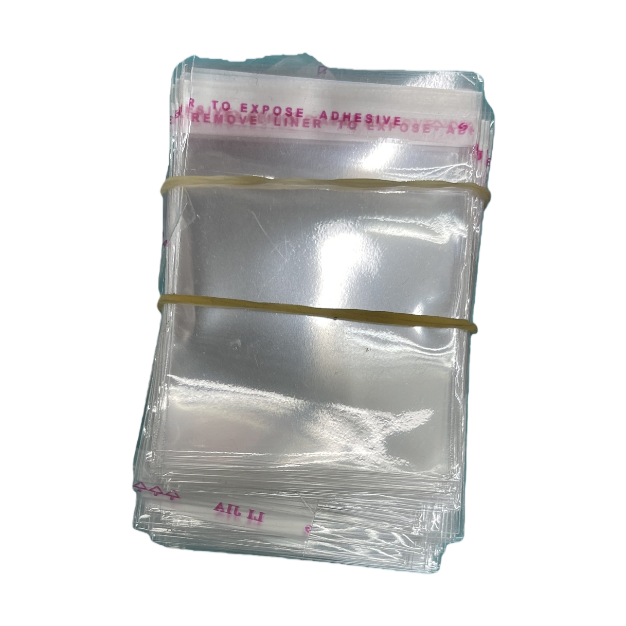 Transparent plastic bags can be stacked for household storage and reused Item Picture