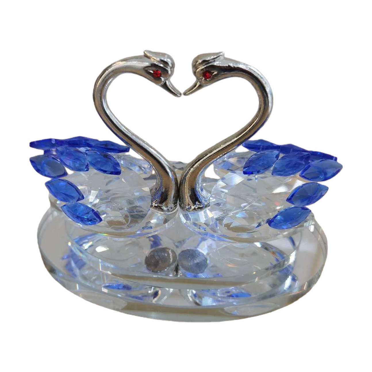 Crystal swan ornaments, artistic decorations, living room and study ornaments, home ornaments, handicrafts. Tel: 093405490 Item Picture
