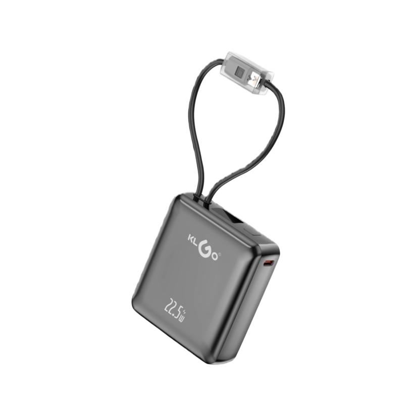 KLGO Portable 22.5W fast charging power bank 10000mAh mobile power bank Item Picture