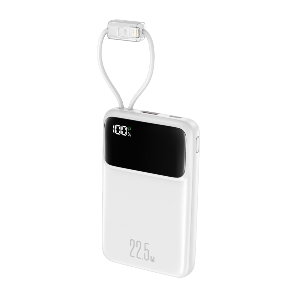 Portable power bank, 20,000 mah large-capacity fast charging mobile power bank, travel charger Item Picture