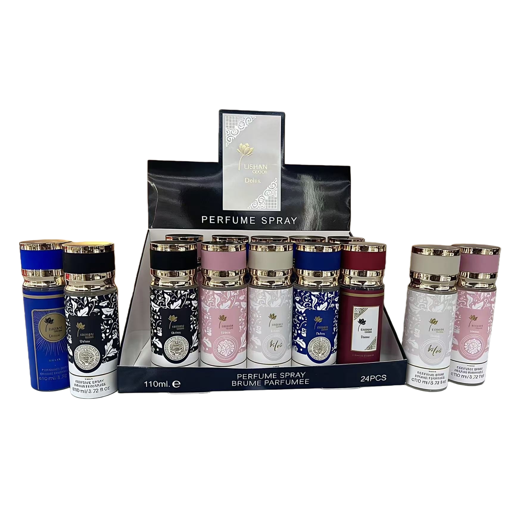Perfume spray bottle, 100ml, fresh and long-lasting fragrance, portable set Item Picture