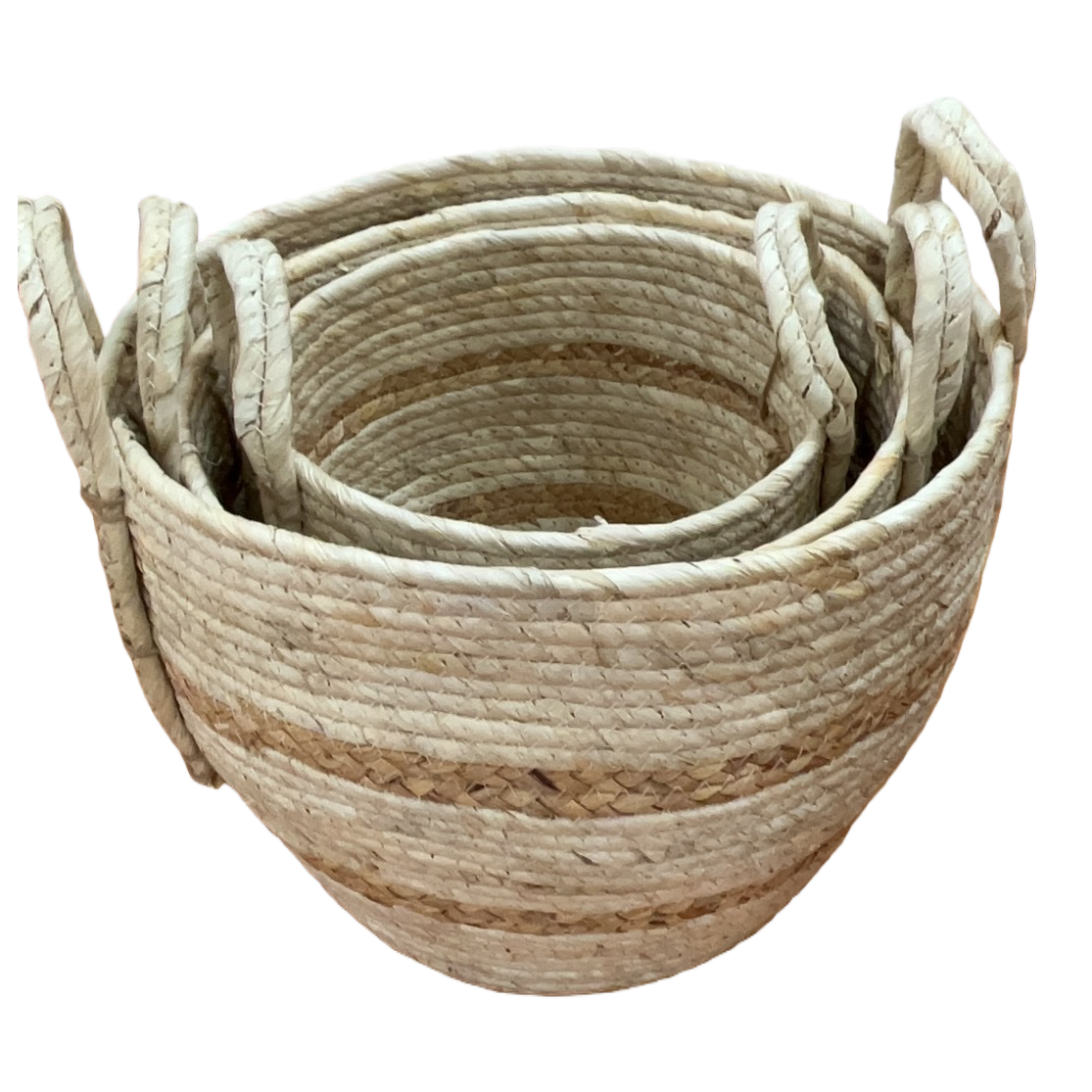 编织篮子白底实物图