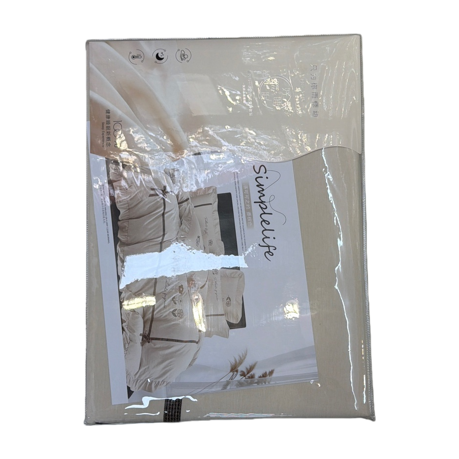 Bedding set gift box set of four pieces, pure cotton household gift packaging box Item Picture