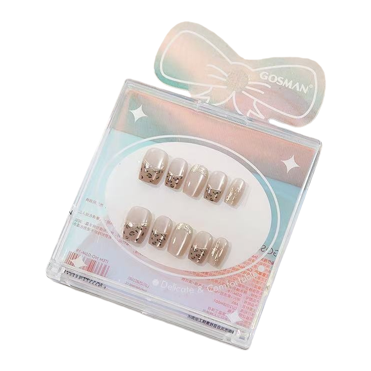 Diy nail art materials: 100 pieces of nail art patches with sparkling diamonds and sequins Item Picture