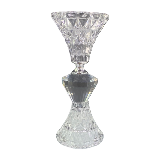 Crystal candlestick, simple Nordic-style home decoration item, living room and bedroom candlestick item, 112850789 Item Picture