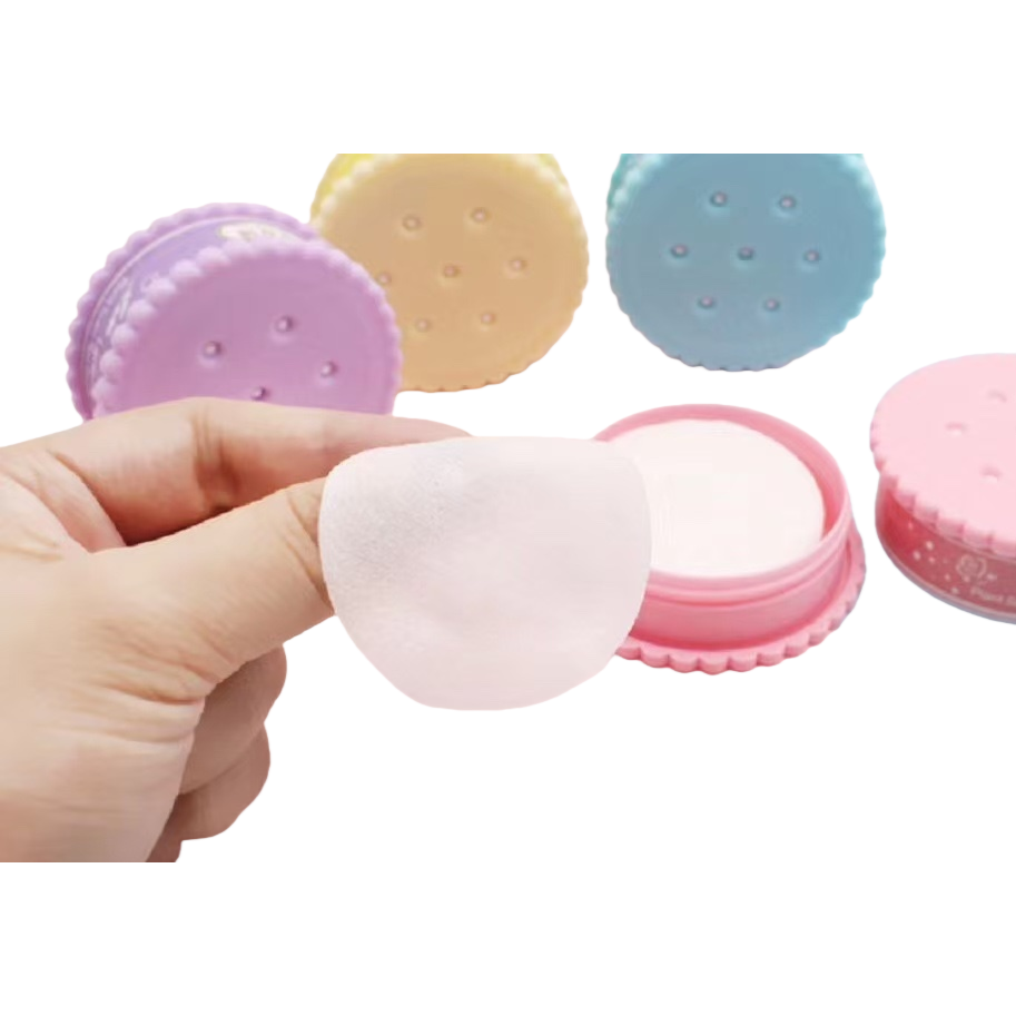 Natural cotton soft makeup cotton, 200 pieces set, soft, water-absorbent, non-fluff, refreshing and moisturizing, for makeup removal Item Picture